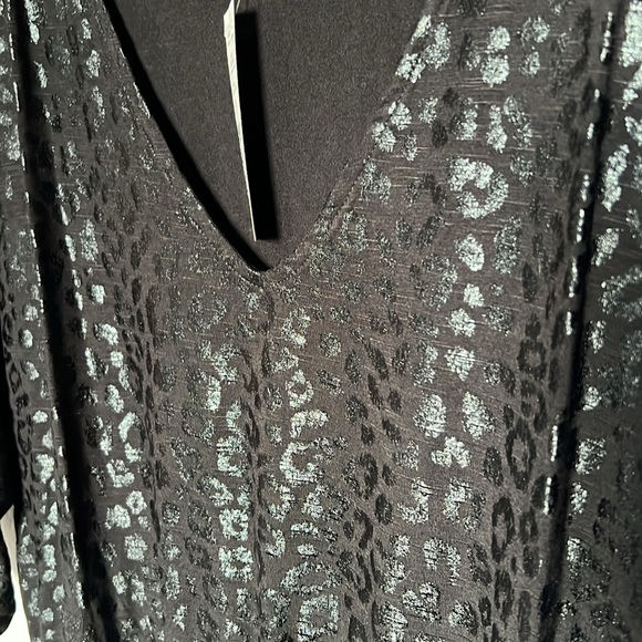 White House Black Market Black Leopard Print Dress - Picture 2 of 7